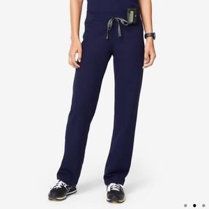 Figs Livingston Basic Scrub Pants Navy Size XS